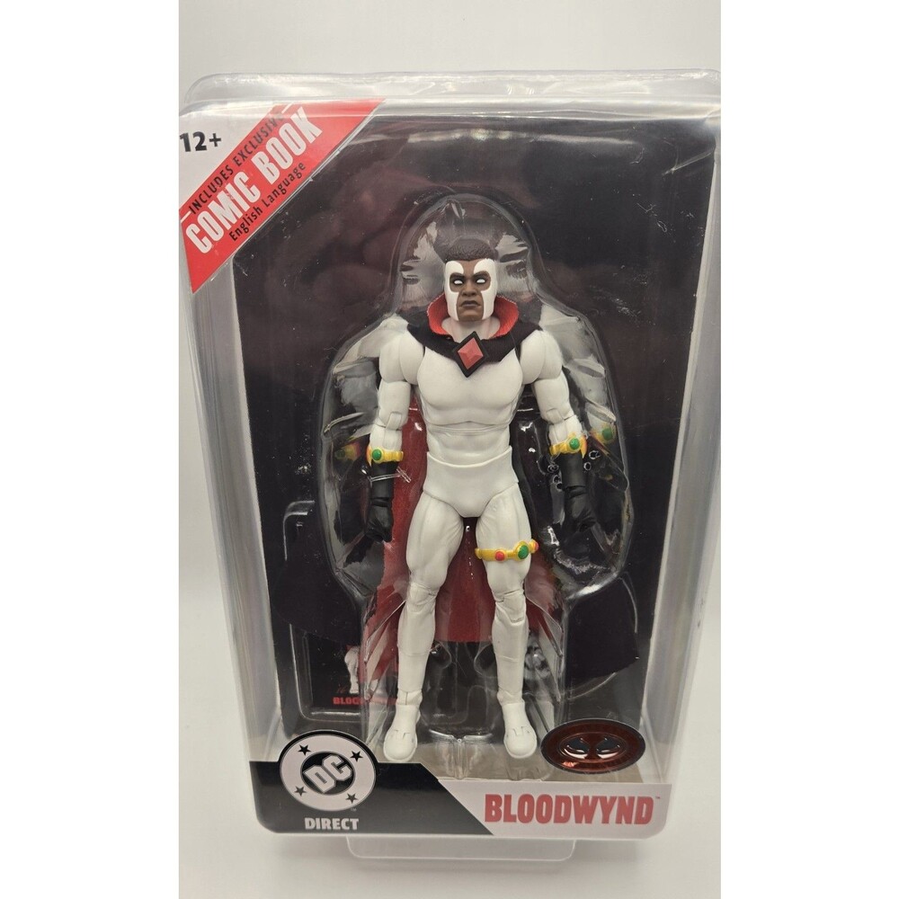 DC Direct Bloodwynd Action Figure Justice League America Series w/ Comic Book